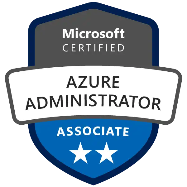 Microsoft Certified: Azure Administrator Associate,Earning Azure Administrator Associate certification validates the skills and knowledge to implement, manage, and monitor an organization’s Microsoft Azure environment. Candidates have a deep understanding of each implementing, managing, and monitoring identity, governance, storage, compute, and virtual networks in a cloud environment, plus provision, size, monitor, and adjust resources, when needed.
